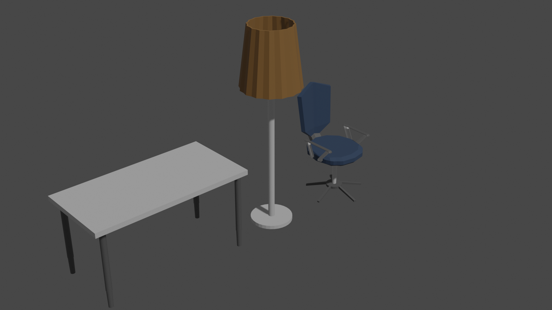 Low Poly Furniture  preview image 1